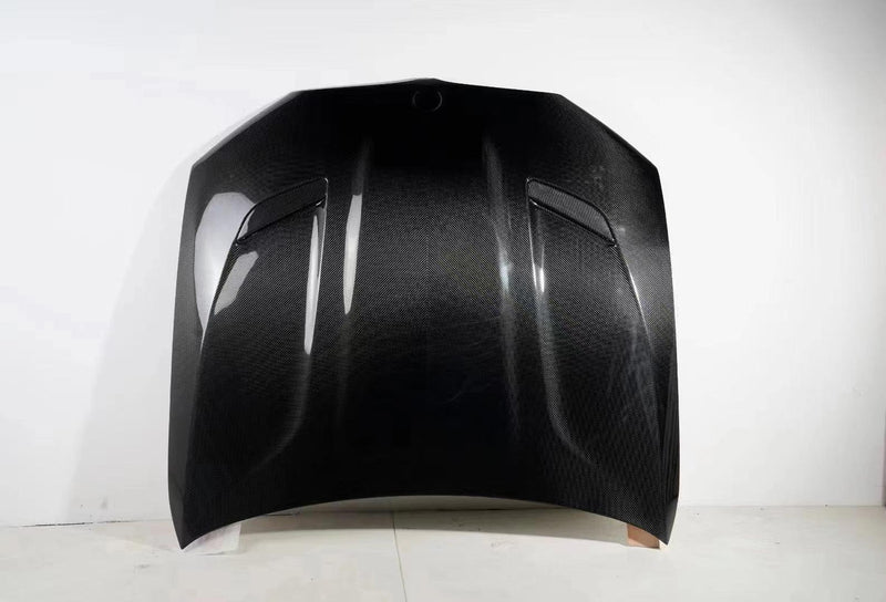 BMW F90 M5 & G30 5 Series - CS Style Carbon Fiber Front Hood