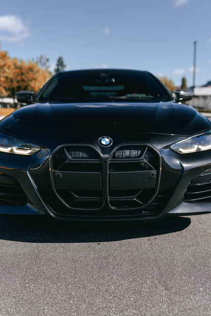 BMW G22/G23/G26 4 Series - CSL Style Carbon Fiber Front Grille