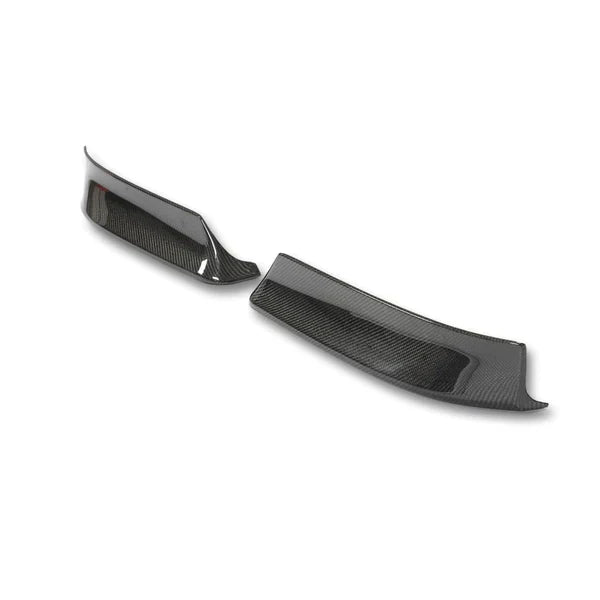 BMW E46 M3 & 3 Series - Carbon Fiber Front Lower Splitters