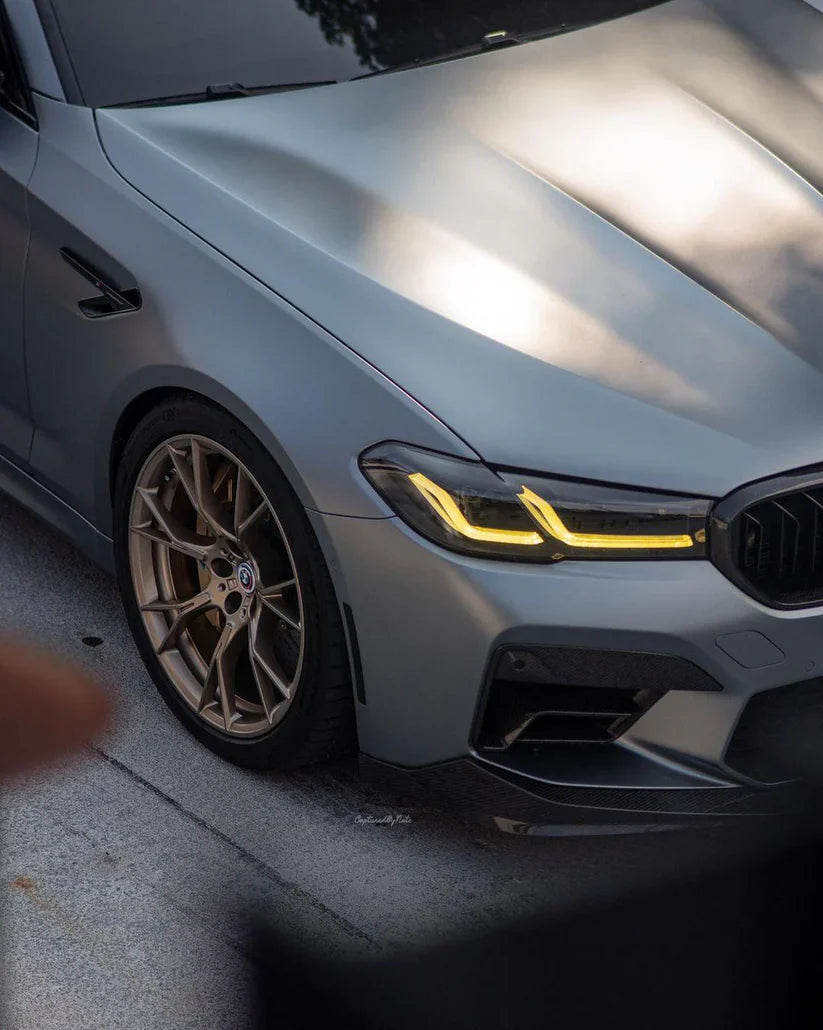 BMW F90 M5 (LCI) CSL Yellow Headlight DRL Module Set