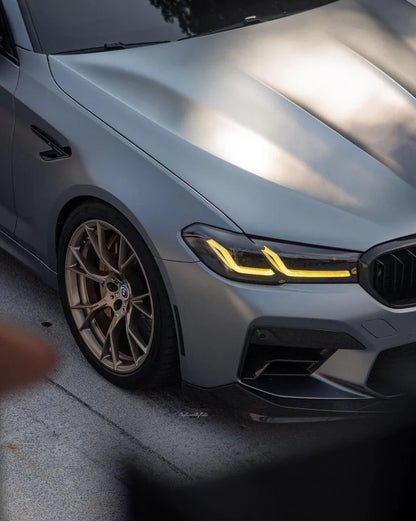 BMW F90 M5 (LCI) CSL Yellow Headlight DRL Module Set