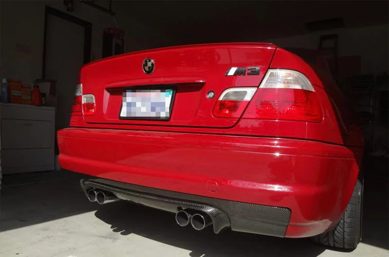 BMW E46 M3 2001–2006 - Carbon Fiber Rear Diffuser