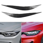 BMW F80 M3/F82/F83 M4 Carbon Fiber Eyelid Headlight Trim