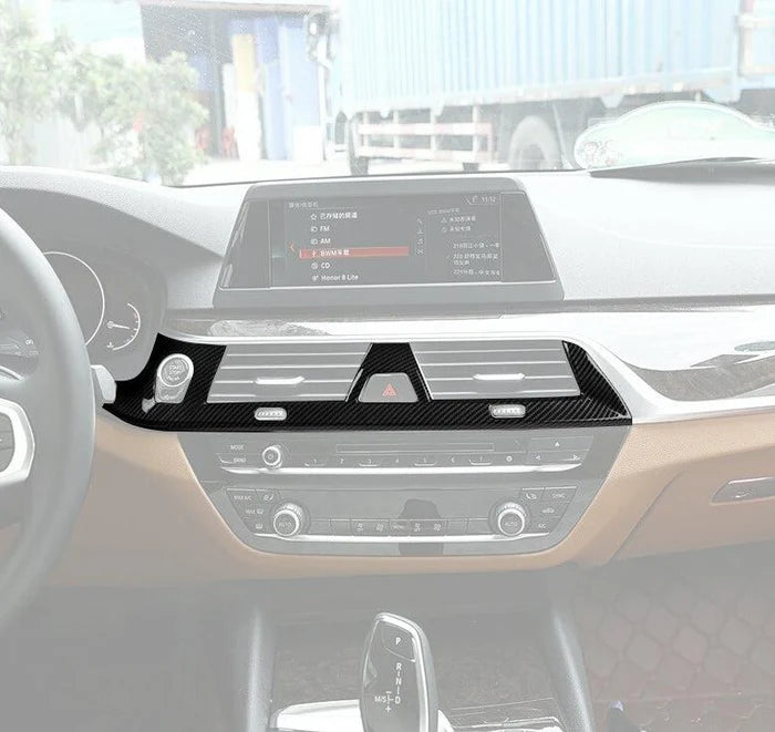 BMW F90 M5 & G30 5 Series - Carbon Fiber Center Console Panel Trim