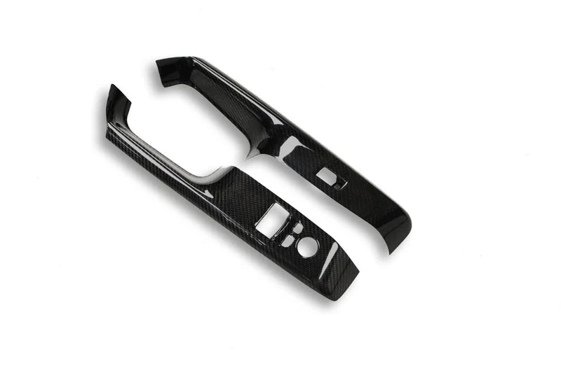 Toyota A90 Supra – Carbon Fiber Door Switch Panel Cover