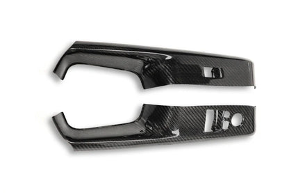 Toyota A90 Supra – Carbon Fiber Door Switch Panel Cover