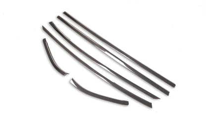 Toyota A90 Supra - Carbon Fiber Door Window Molding Trim Set