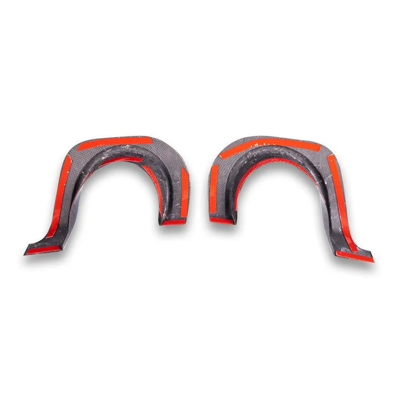 Toyota A90 Supra - Carbon Fiber Exhaust Shields