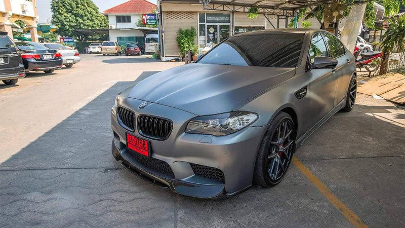 BMW F10 M5 & 5 Series - Carbon Fiber Eyelid Headlight Trim