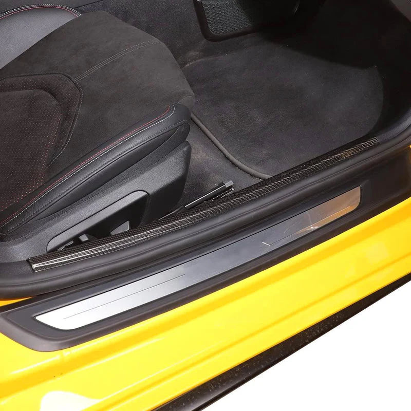 Toyota A90 Supra - Carbon Fiber Inner Door Sill Covers