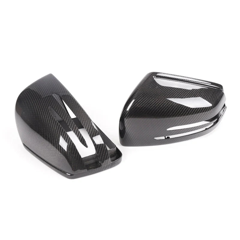 Mercedes-Benz W463 G-Class, W166 GLE/M-Class & X166 GL/GLS (2012–2018) – Real Carbon Fiber Mirror Cap Replacement Set