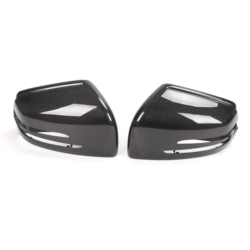 Mercedes-Benz W463 G-Class, W166 GLE/M-Class & X166 GL/GLS (2012–2018) – Real Carbon Fiber Mirror Cap Replacement Set