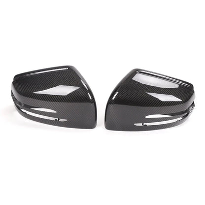 Mercedes-Benz W463 G-Class, W166 GLE/M-Class & X166 GL/GLS (2012–2018) – Real Carbon Fiber Mirror Cap Replacement Set