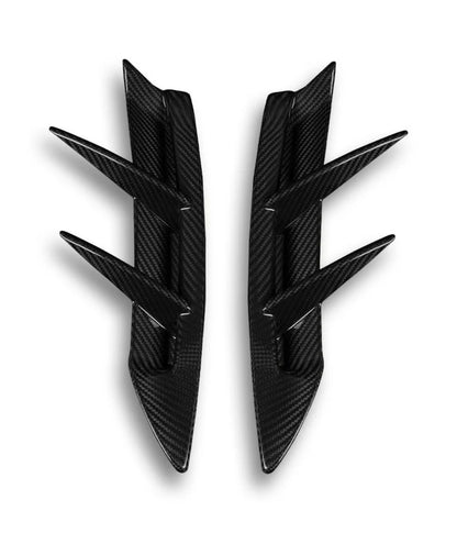 Toyota A90 Supra - Carbon Fiber Rear Bumper Canards