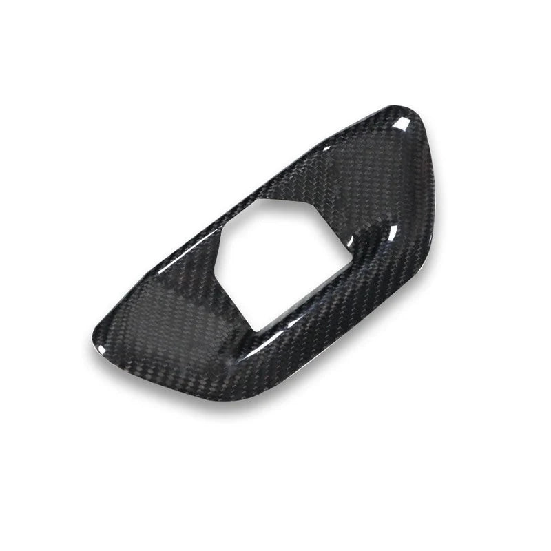 Toyota A90 Supra - Carbon Fiber Rear Trunk Lock Replacement Cover