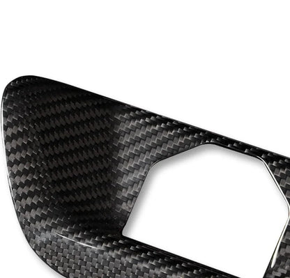 Toyota A90 Supra - Carbon Fiber Rear Trunk Lock Replacement Cover