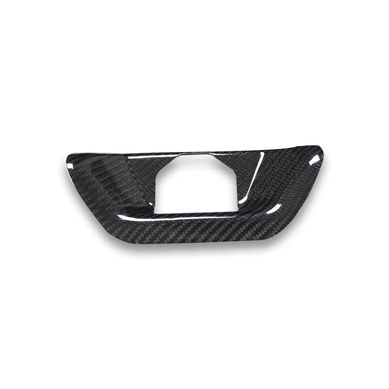 Toyota A90 Supra - Carbon Fiber Rear Trunk Lock Replacement Cover