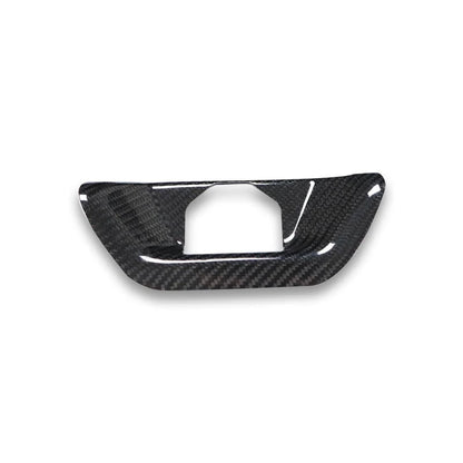 Toyota A90 Supra - Carbon Fiber Rear Trunk Lock Replacement Cover