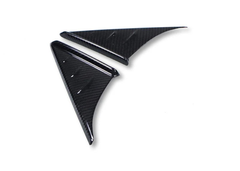 Toyota A90 Supra - Carbon Fiber Side Mirror Triangle Trims
