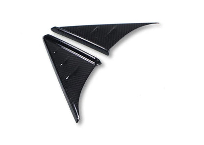 Toyota A90 Supra - Carbon Fiber Side Mirror Triangle Trims