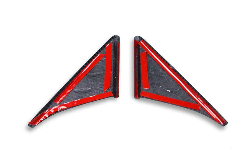 Toyota A90 Supra - Carbon Fiber Side Mirror Triangle Trims