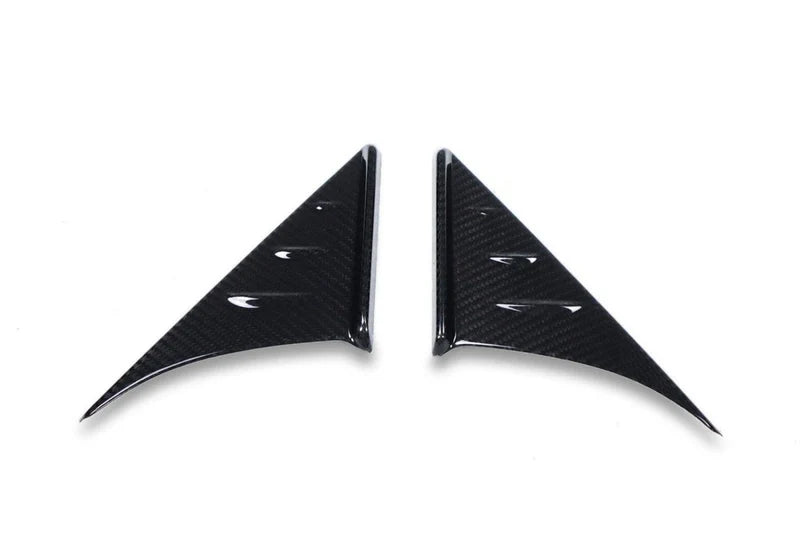 Toyota A90 Supra - Carbon Fiber Side Mirror Triangle Trims