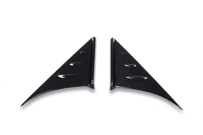 Toyota A90 Supra - Carbon Fiber Side Mirror Triangle Trims