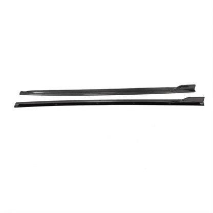 Audi B9 S5 Sport Back Carbon Fiber Finned Side Skirt Extensions