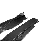 BMW G26 4 Series - SOOQOO Prepreg Carbon Fiber Side Skirts