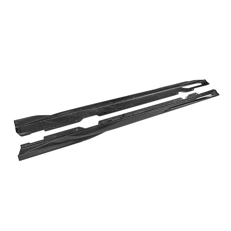 BMW G26 4 Series - SOOQOO Prepreg Carbon Fiber Side Skirts