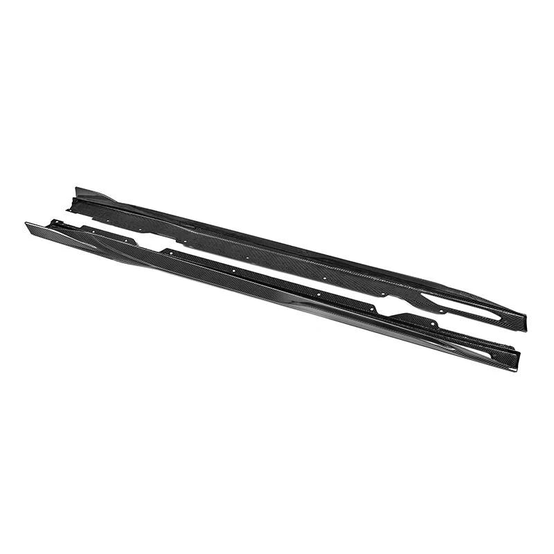 BMW G26 4 Series - SOOQOO Prepreg Carbon Fiber Side Skirts