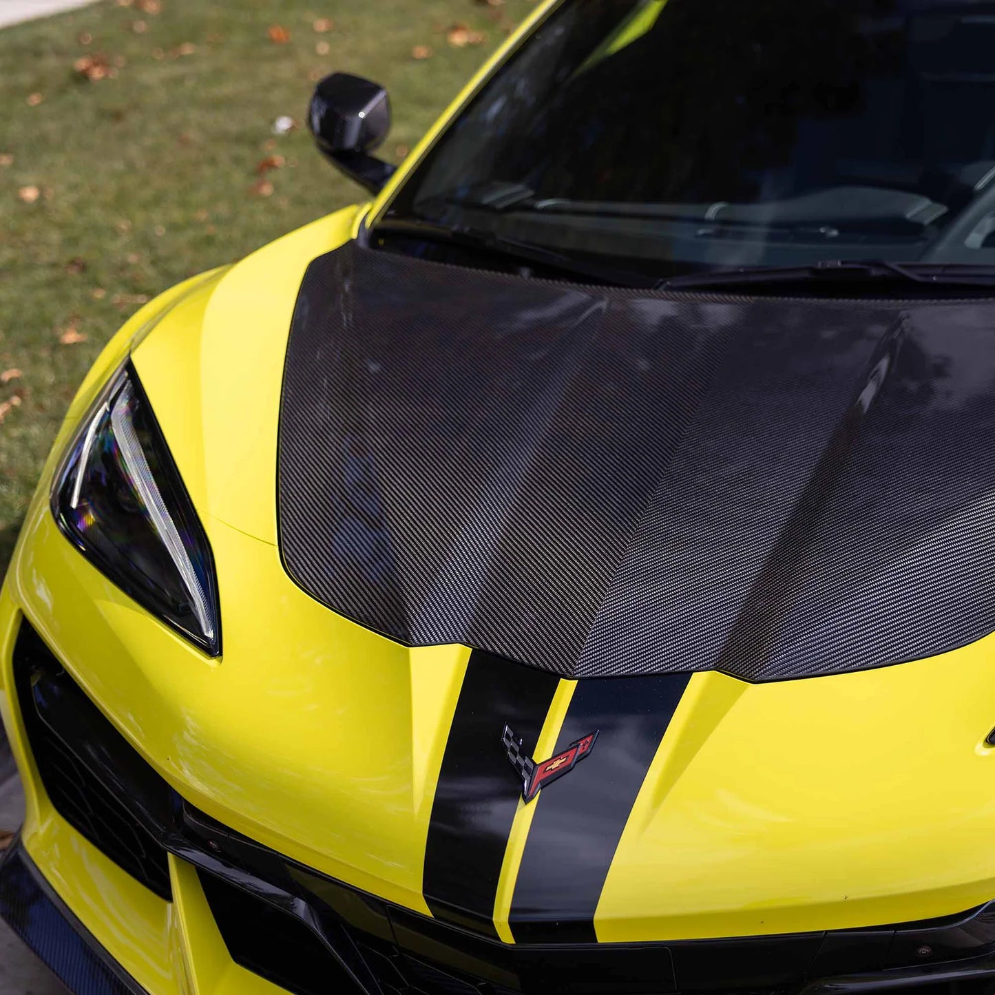 Chevrolet Corvette C8 – OEM Style Carbon Fiber Hood