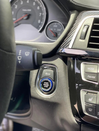 BMW F Chassis – Crystal Colored Push Start Button