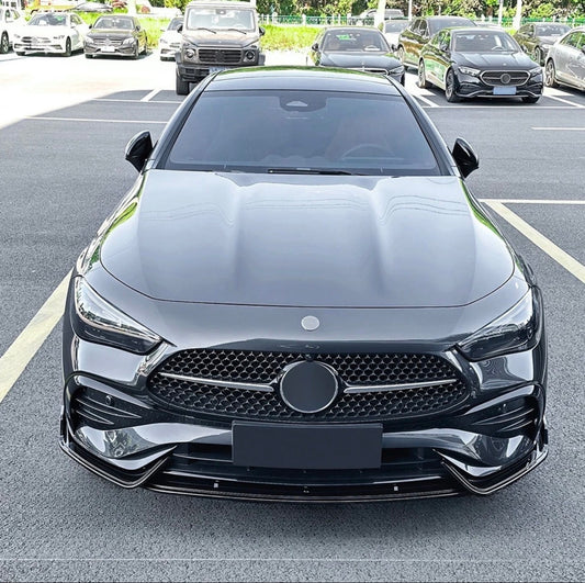 Mercedes CLE C236 - Gloss Black Front Bumper Lip