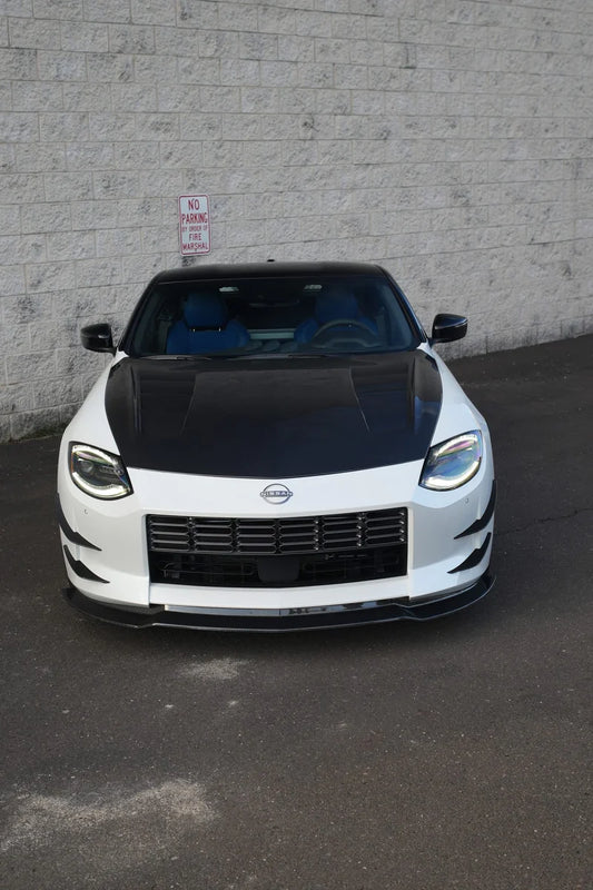 Nissan 400Z - Vented Dry Carbon Fiber Hood