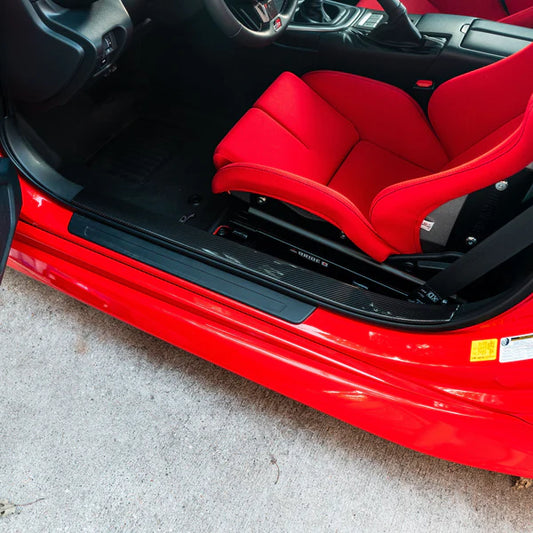 Subaru BRZ ZD8 / Toyota GR86 ZN8 – Carbon Fiber Inner Door Sills Trim Strip Cover