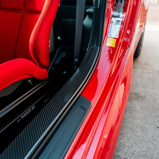 Subaru BRZ ZD8 / Toyota GR86 ZN8 – Carbon Fiber Inner Door Sills Trim Strip Cover