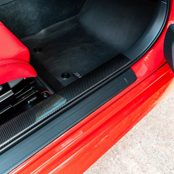 Subaru BRZ ZD8 / Toyota GR86 ZN8 – Carbon Fiber Inner Door Sills Trim Strip Cover