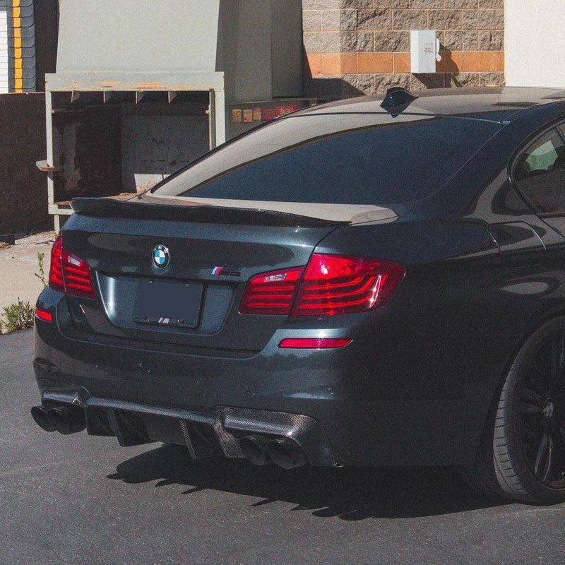 BMW F10 M5 - DTM Style Carbon Fiber Rear Diffuser