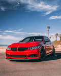 BMW F32/F33/F36 4 Series - Carbon Fiber Dual Slat Front Grilles