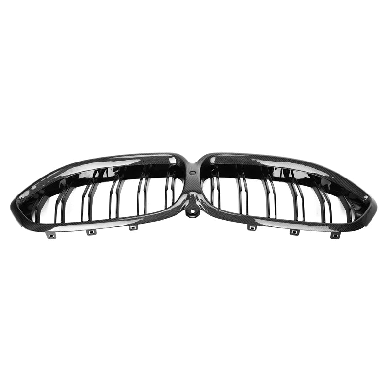BMW M8 & 8 Series - Carbon Fiber Dual Slat Front Grilles