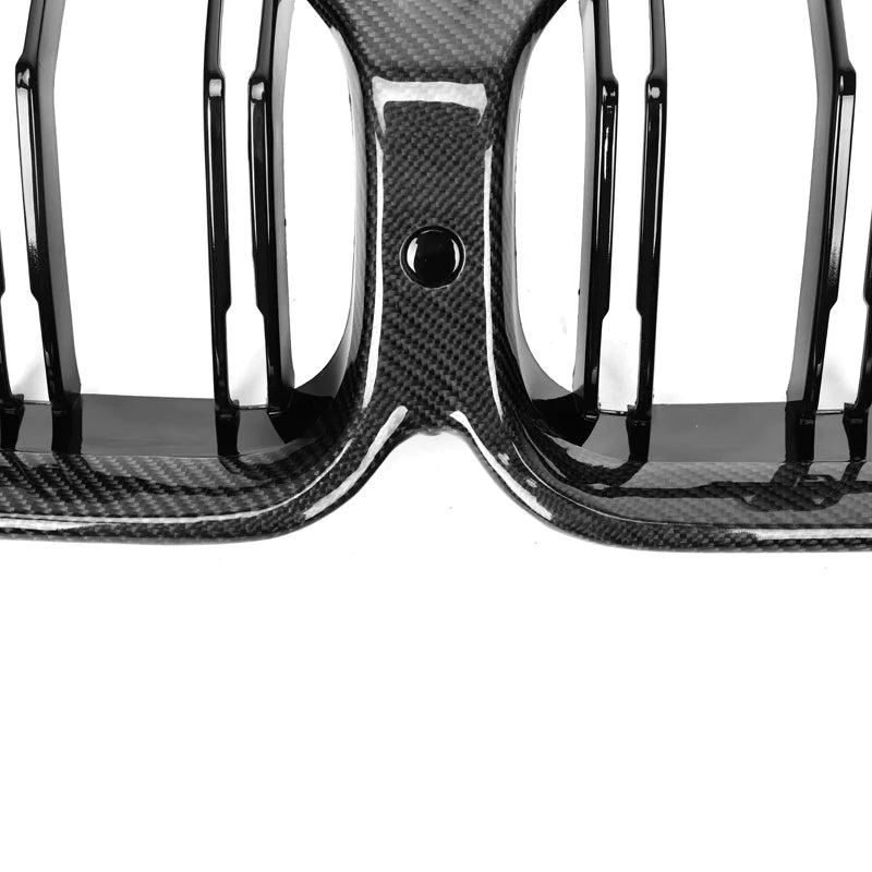 BMW M8 & 8 Series - Carbon Fiber Dual Slat Front Grilles