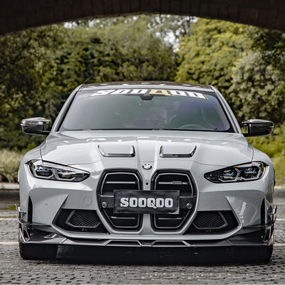 BMW G80 M3 & G82 M4 - SOOQOO V1 Carbon Fiber Front Lip