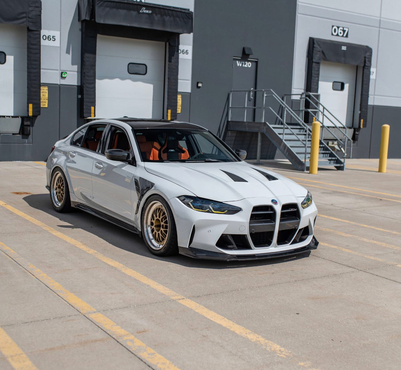 BMW G80 M3 / G82 G83 M4 - Carbon Fiber Vented Front Fenders V2