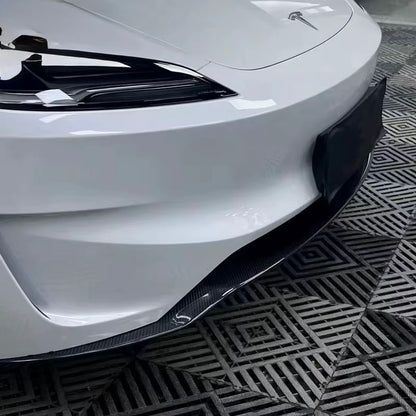 Tesla Model 3 Highland – Carbon Fiber Front Lip Splitter
