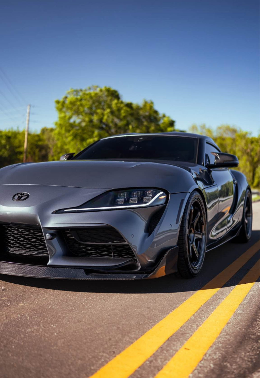 Toyota A90 Supra – AG Style Carbon Fiber Body Kit