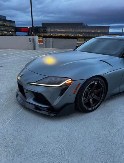 Toyota A90 GR Supra - AG Style Carbon Fiber Front Lip