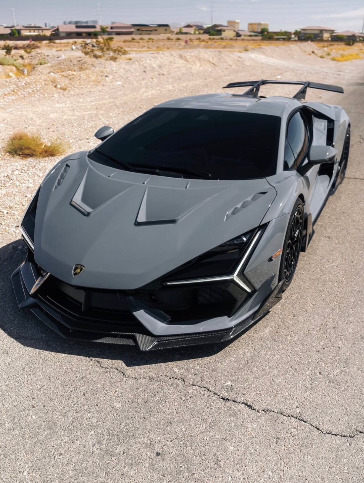 Lamborghini Revuelto – DK Style Carbon Fiber Front Hood