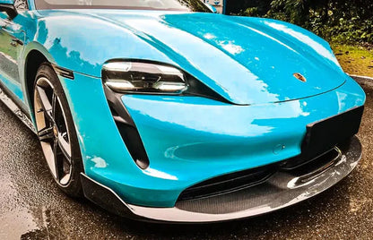 Porsche Taycan (2019–2023) – Carbon Fiber Front Lip