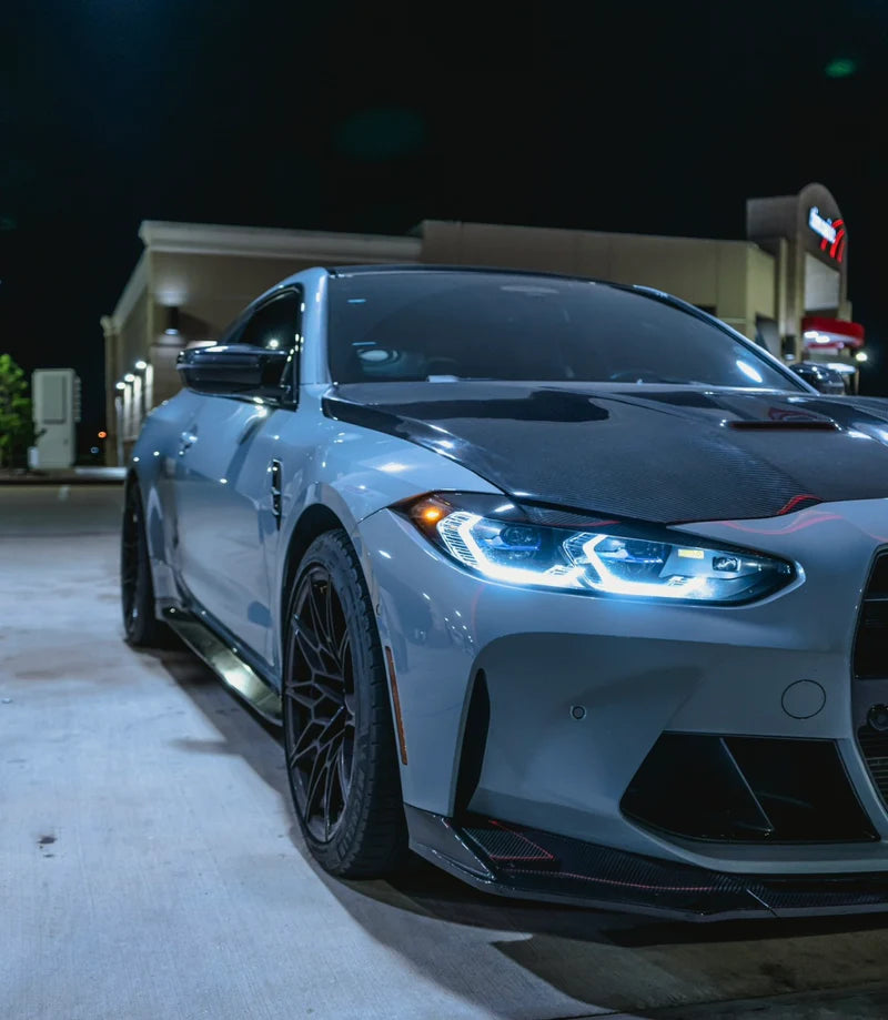 BMW G80 M3 & G82/G83 M4 – Dry Carbon Fiber Alpha Style Hood